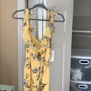 Tobi Floral Wrap Maxi Dress